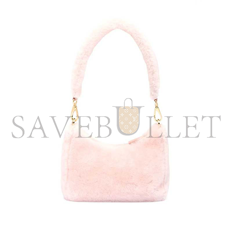 PRADA RE-EDITION SHEARLING MINI BAG 1BC204 (22*18*6cm) 